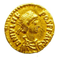 gold tremissis of Julius Nepos